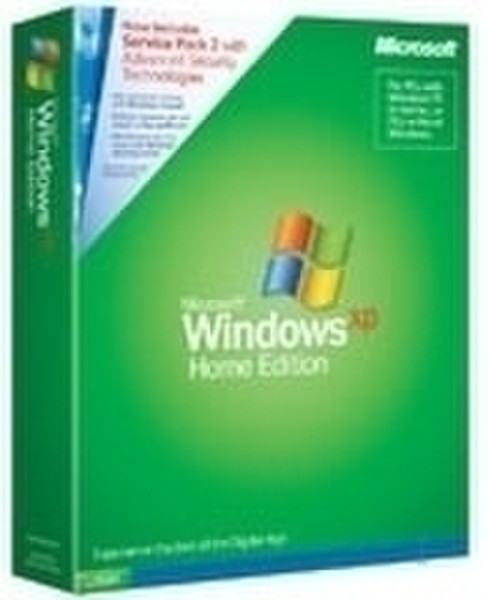 Microsoft Windows XP Home Edition, 1 user, DK