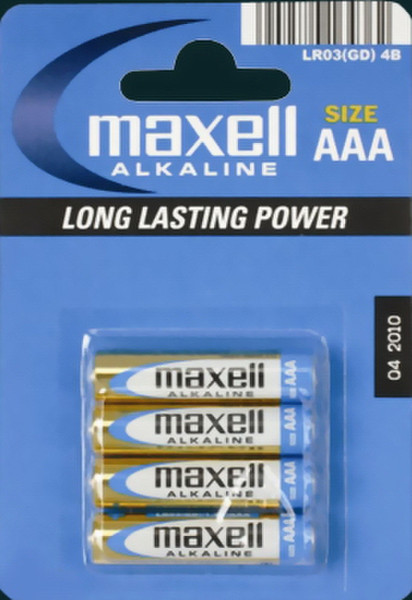 Maxell LR03 Щелочной 1.5В батарейки