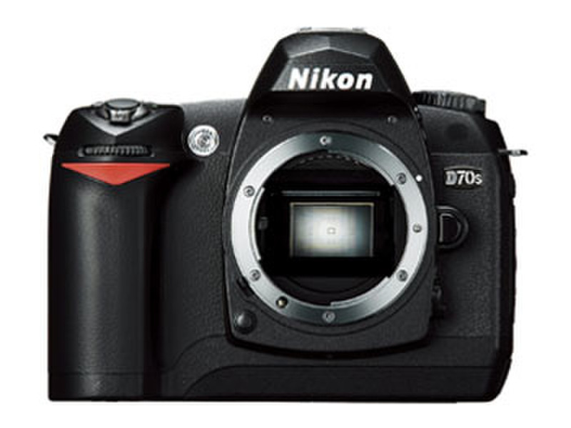 Nikon D70s 6.1MP CCD Schwarz