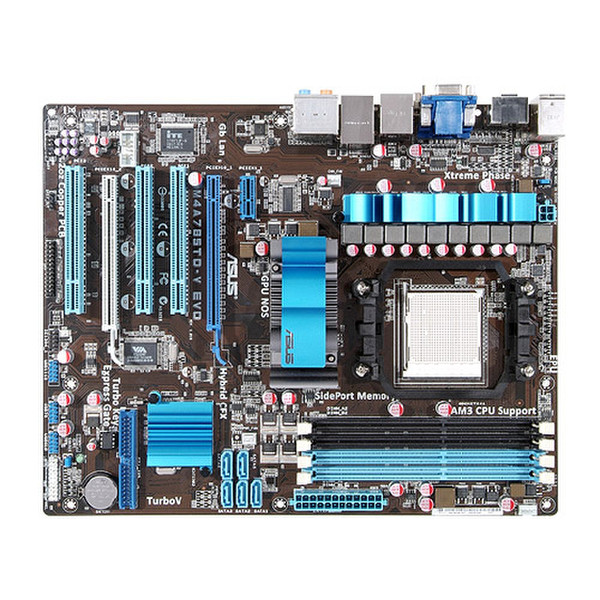 ASUS M4A785TD-V EVO AMD 785G Socket AM3 ATX motherboard
