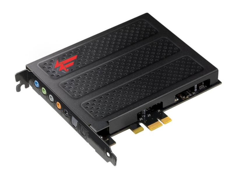 Creative Labs Sound Blaster X-Fi Titanium Fatal1ty Professional Series Internal 7.1channels PCI-E