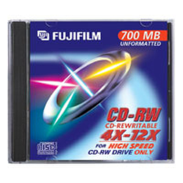 Fujifilm FUJI800REX4 CD-RW 700МБ 1шт чистые CD