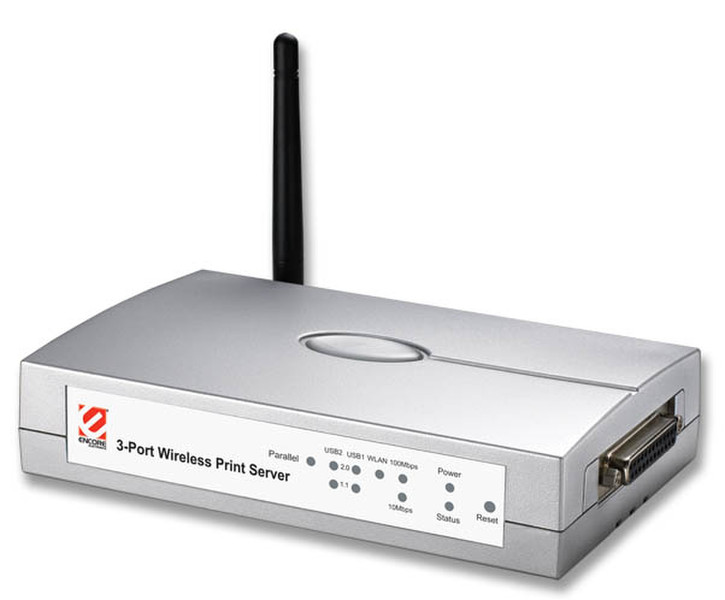 ENCORE ENPSWI-2012 Wireless LAN print server