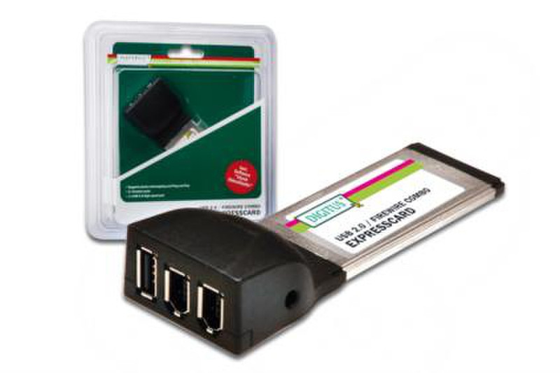 Digitus DS-31202-1 USB 2.0 interface cards/adapter