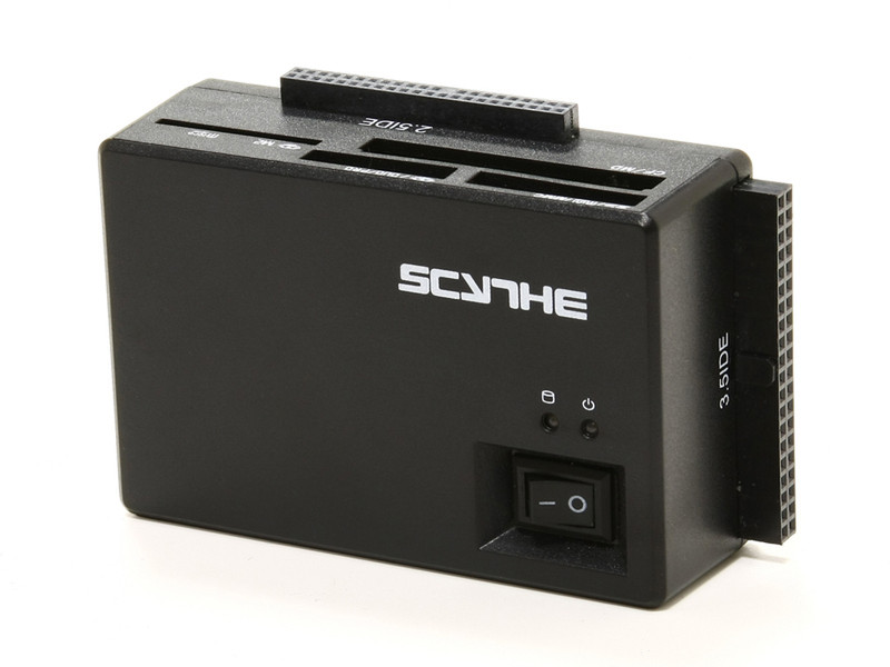 Scythe Kama Connect PLUS USB 2.0 Черный устройство для чтения карт флэш-памяти