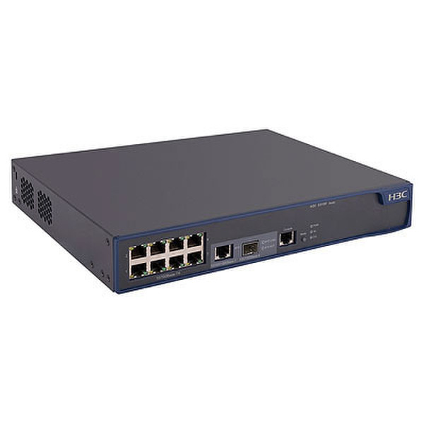 Hewlett Packard Enterprise A 3100-8-PoE EI L2 Fast Ethernet (10/100) Power over Ethernet (PoE) 1U Серый