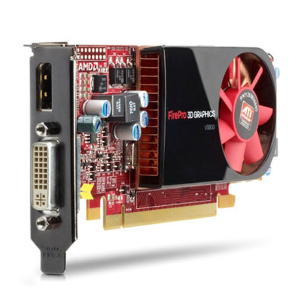 HP WL048ET FirePro V3800 GDDR3 graphics card