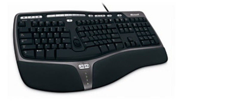 Microsoft Natural Ergonomic Keyboard 4000 UK USB QWERTY keyboard