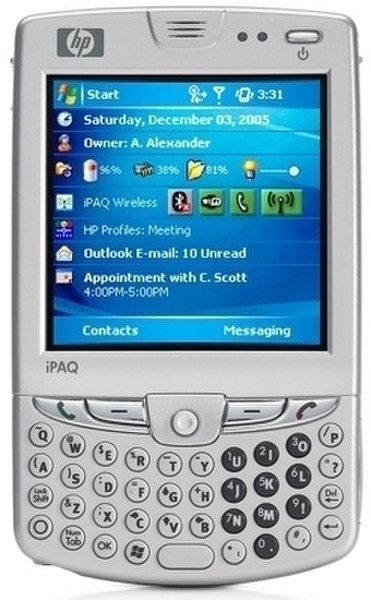 TomTom iPAQ hw6915 Mobile Messenger + BENELUX 3Zoll 175g Handheld Mobile Computer