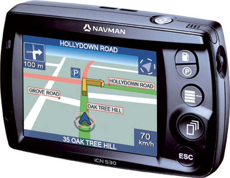 Navman iCN 530 Fixed 3.5Zoll Touchscreen 200g Navigationssystem