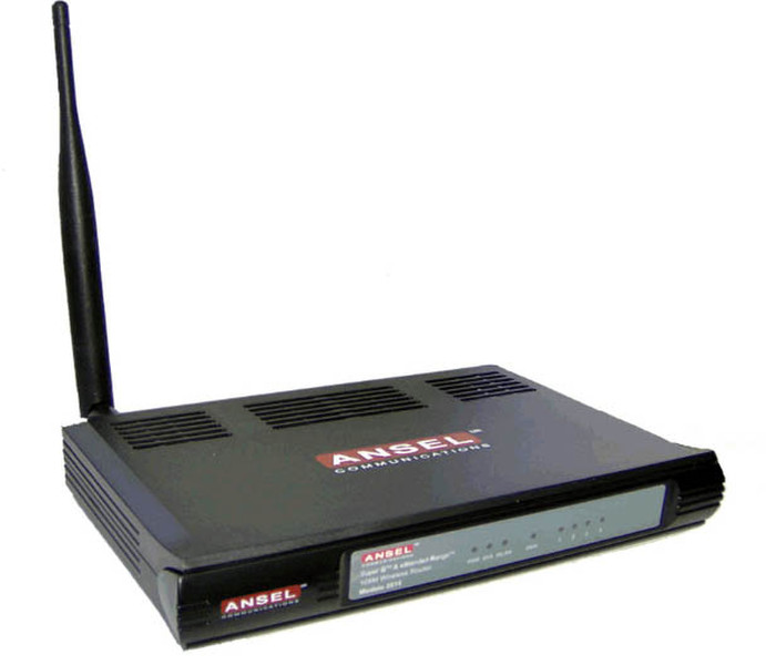 Ansel 2515 Black wireless router