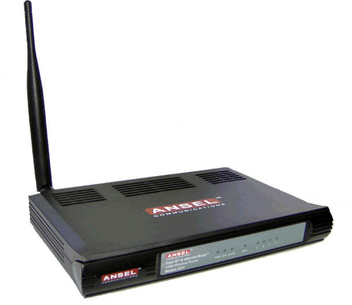 Ansel 2515 Schwarz WLAN-Router