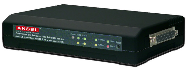 Ansel 5012 Ethernet-LAN Druckserver