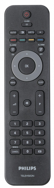 Philips 22AV1104 Black remote control