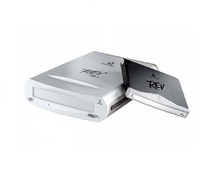 Iomega REV® 70GB USB 2.0 Backup Drive with Removable Disk 70GB external hard drive