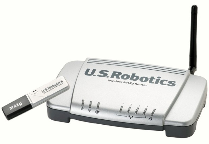 US Robotics Wireless MAXg Networking Kit wireless router