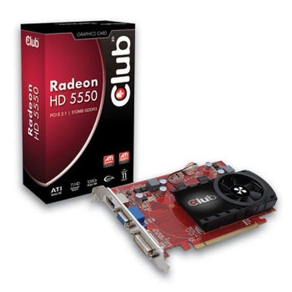 CLUB3D CGAX-55524IDP 1GB GDDR3 graphics card