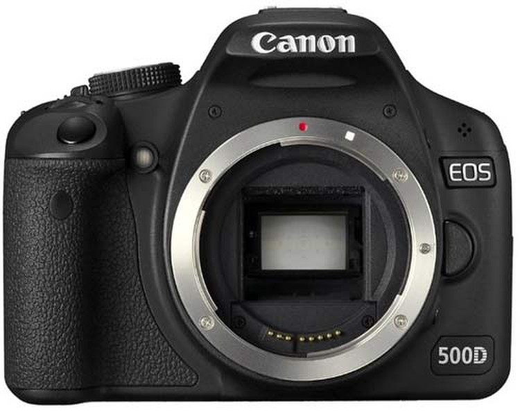 Canon EOS 500D Однообъективный зеркальный фотоаппарат без объектива 15.1МП CMOS 4272 x 2848пикселей Черный