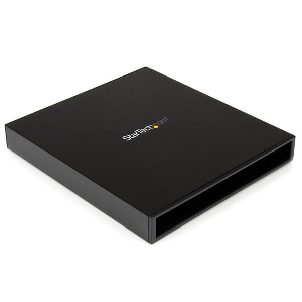 StarTech.com USB to Slimline SATA CD/DVD Optical Drive Enclosure Питание через USB Черный