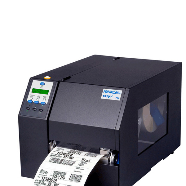 Printronix T5204R Прямая термопечать Серый устройство печати этикеток/СD-дисков