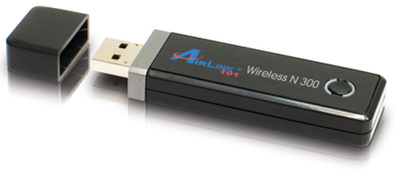 AirLink Wireless N 300 USB Adapter 300Mbit/s networking card