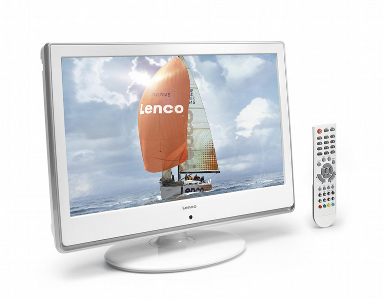 Lenco DVT2246 22Zoll HD Weiß LCD-Fernseher