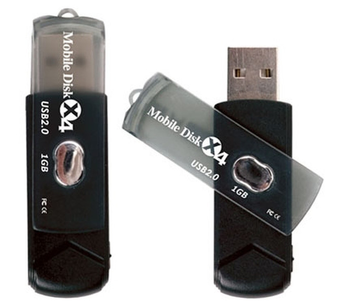 Twinmos Mobile Disk X4 1GB USB 2.0 Typ A USB-Stick
