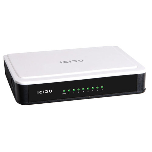 ICIDU 8 Port Netzwerk-Switch 10/100