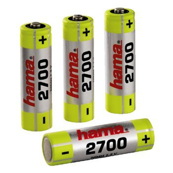 Hama 73073465 Nickel-Metallhydrid (NiMH) 2700mAh 1.2V Wiederaufladbare Batterie