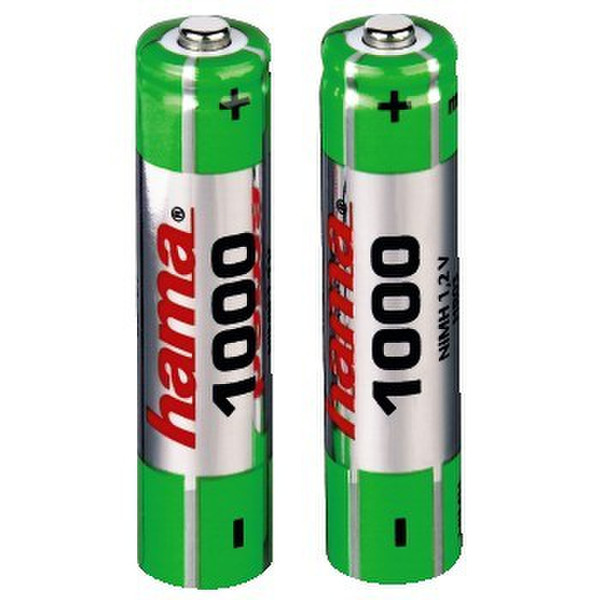 Hama 73073443 Nickel-Metal Hydride (NiMH) 1000mAh 1.2V rechargeable battery