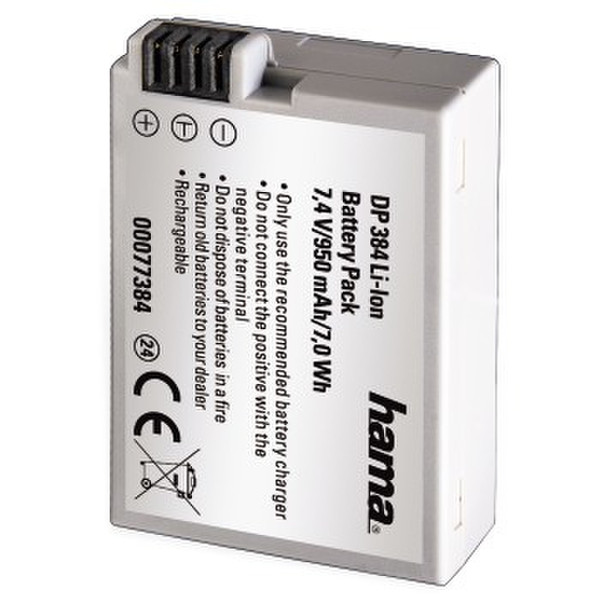 Hama DP384 Lithium-Ion (Li-Ion) 950mAh 7.4V Wiederaufladbare Batterie