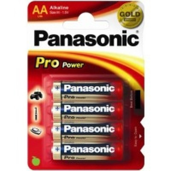 Panasonic 1x4 LR6PPG Alkaline 1.5V non-rechargeable battery