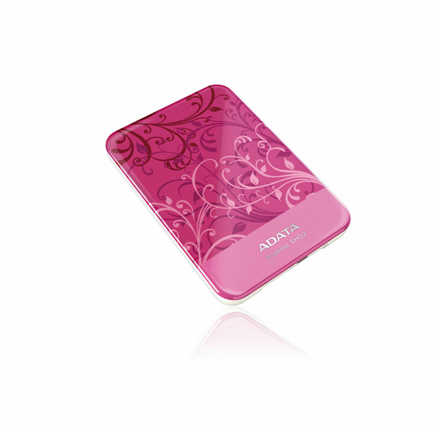 ADATA SH02 mini Portable 500GB 2.0 500GB Pink Externe Festplatte