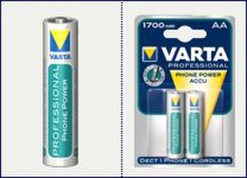 Varta T399 Nickel-Metal Hydride (NiMH) 1700mAh 1.2V rechargeable battery