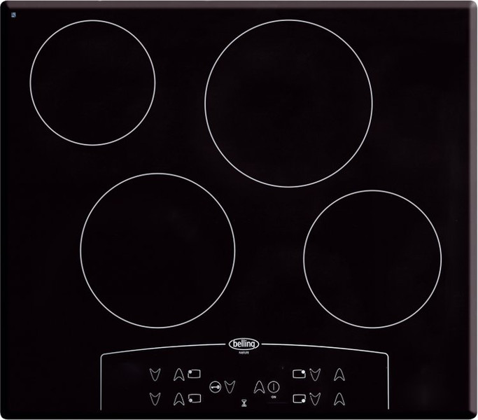 Belling CTC60 Встроенный Induction hob Черный