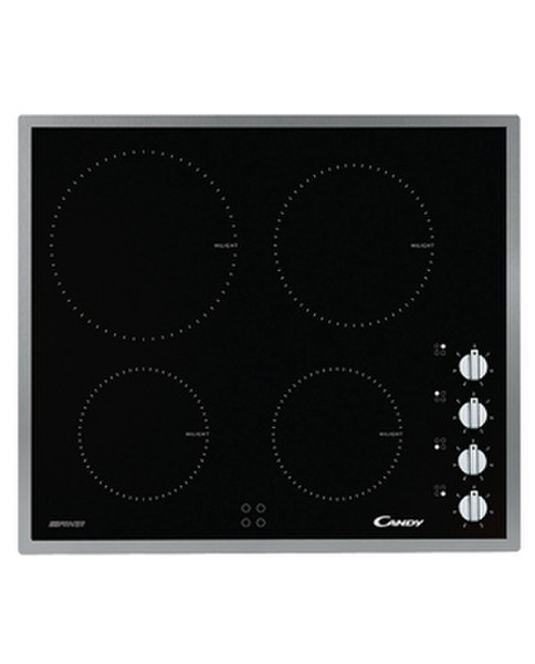 Candy PVK 640 X Eingebaut Ceramic hob Edelstahl