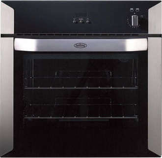 Belling BI60G Gas Edelstahl