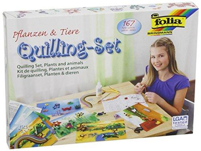 Folia 12829 167шт Quilling set детский набор для творчества