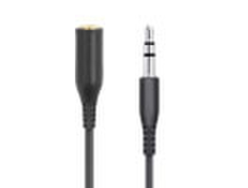 JAYS T00028 3.5mm 3.5mm Black cable interface/gender adapter