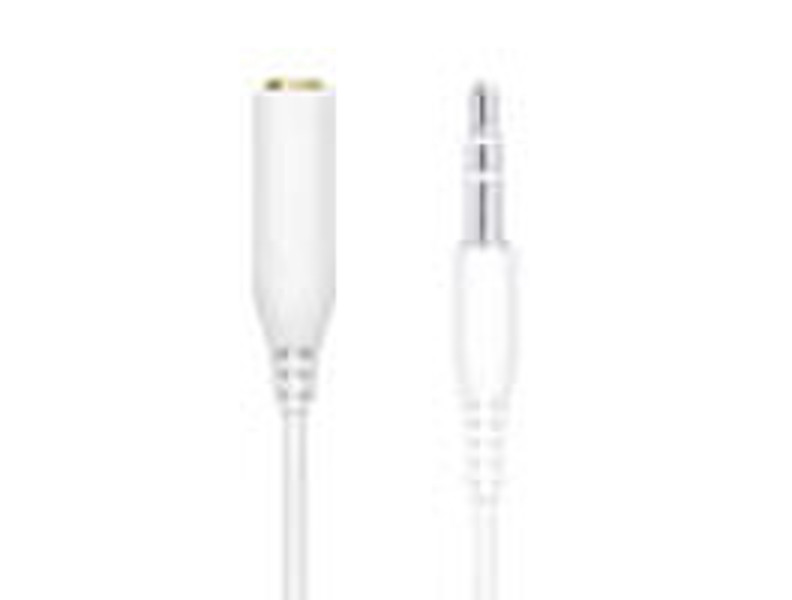 JAYS T00030 3.5mm 3.5mm White cable interface/gender adapter
