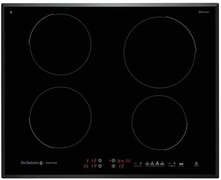 De Dietrich DTi704V Встроенный Induction hob Черный