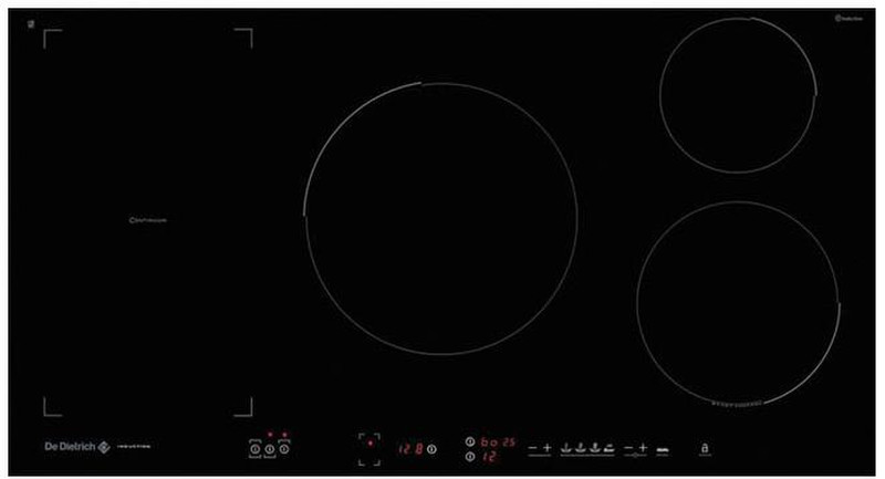 De Dietrich DTi749V built-in Induction hob Black