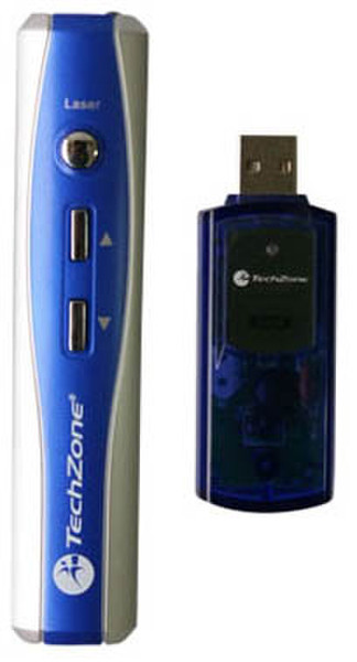 TechZone TZPL01 Blue wireless presenter