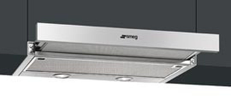 Smeg KSET610X Built-under 625m³/h Silver cooker hood