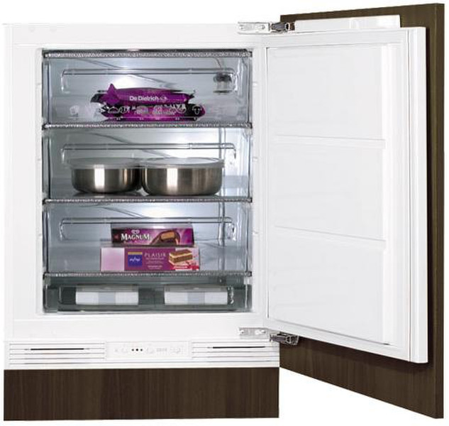 De Dietrich DFF910JE Built-in Upright 100L A+ Wood freezer