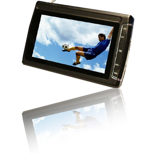 Xoro HMP 430 D 4.3" 480 x 234pixels Black portable TV