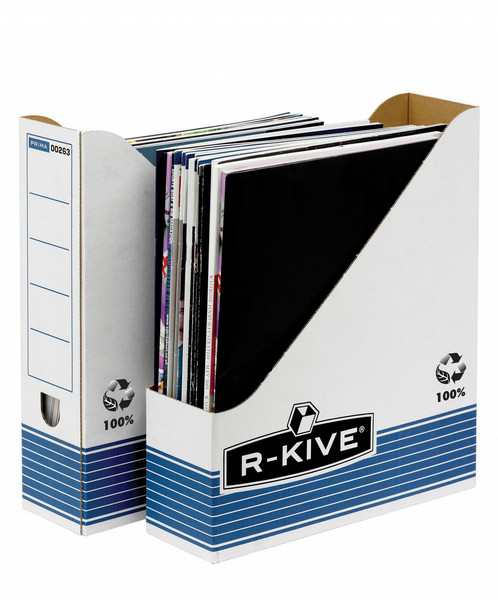 Fellowes 0026301 Синий, Белый файловая коробка/архивный органайзер