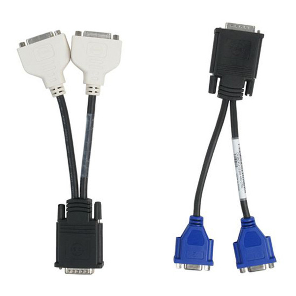 DELL 470-10713 VGA DVI cable interface/gender adapter