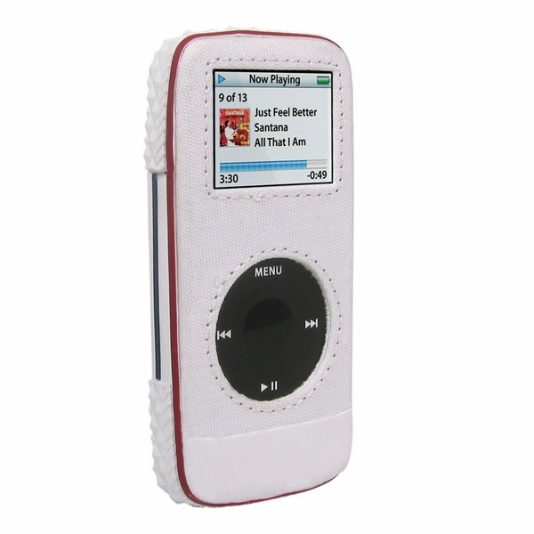 Speck Canvas Sport for iPod nano, White Weiß