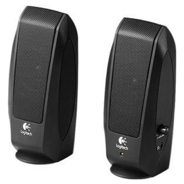 Logitech S120 2.3W Black loudspeaker